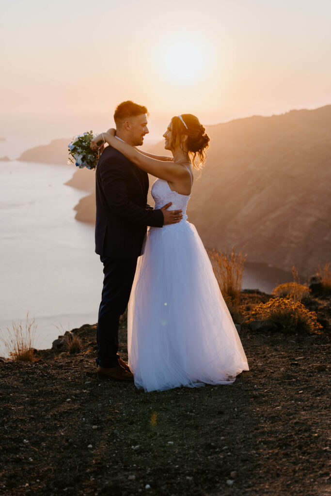 esküvő santorini